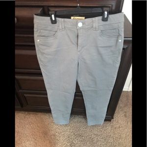 Gray Skinny Pants
